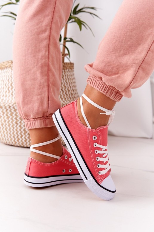 Women's Classic Sneakers Coral Omerta