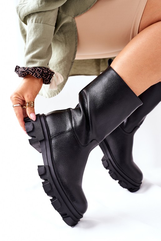 Women's High Boots Black Loren