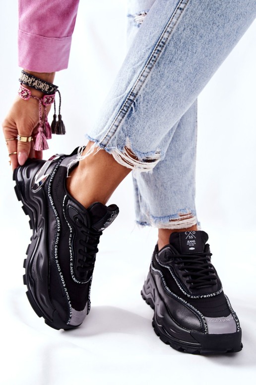 Women's Sneakers Cross Jeans II2R4018C Black