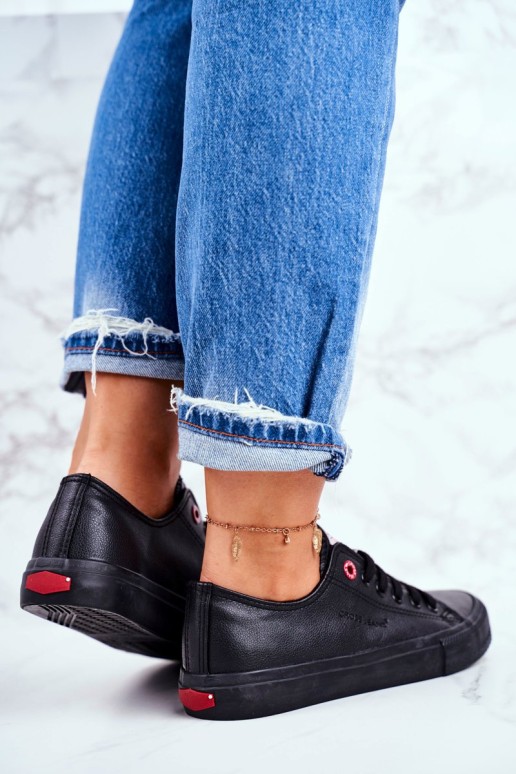 Women's Sneakers Cross Jeans Black DD2R4029C