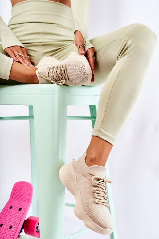 Slip-On Women's Sport Shoes Light beige Dalmiro