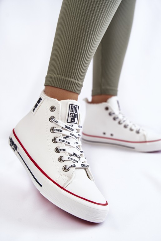 Classic High Insulated Sneakers Big Star KK274597 White