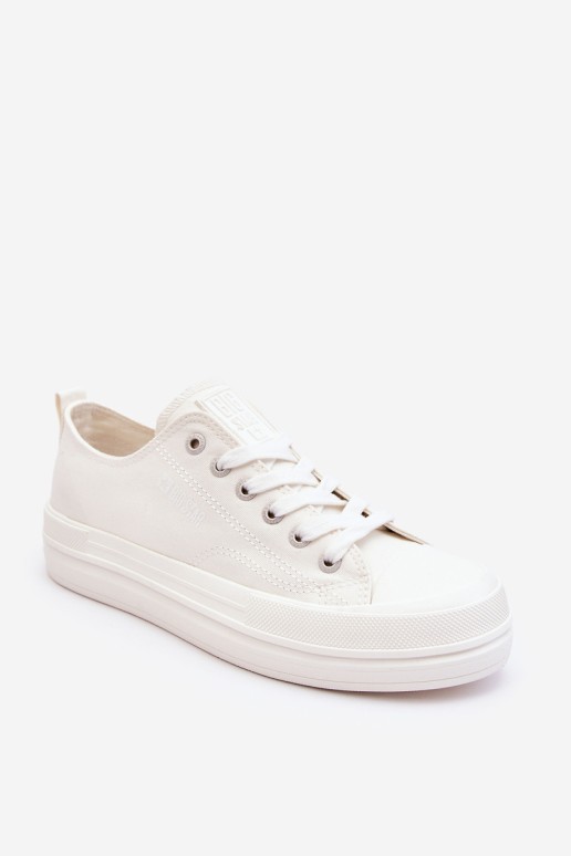 Big Star Low Lace-up Sneakers LL274968 White