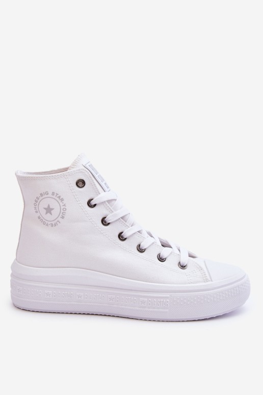 Women's High Sneakers Big Star LL274A183 White