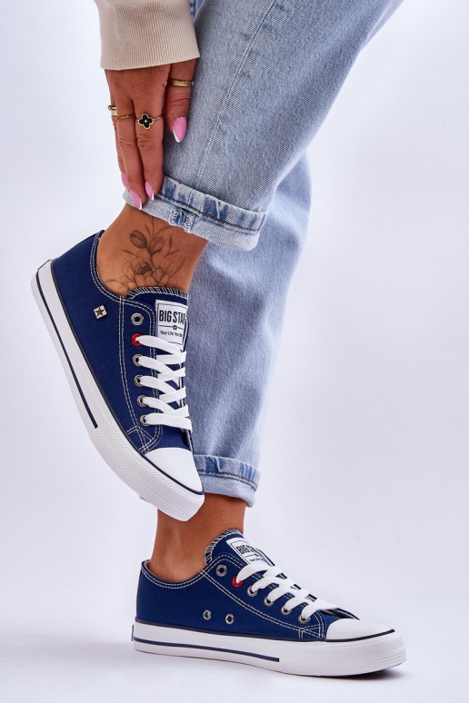 Women's Sneakers Big Star T274021 Navy blue