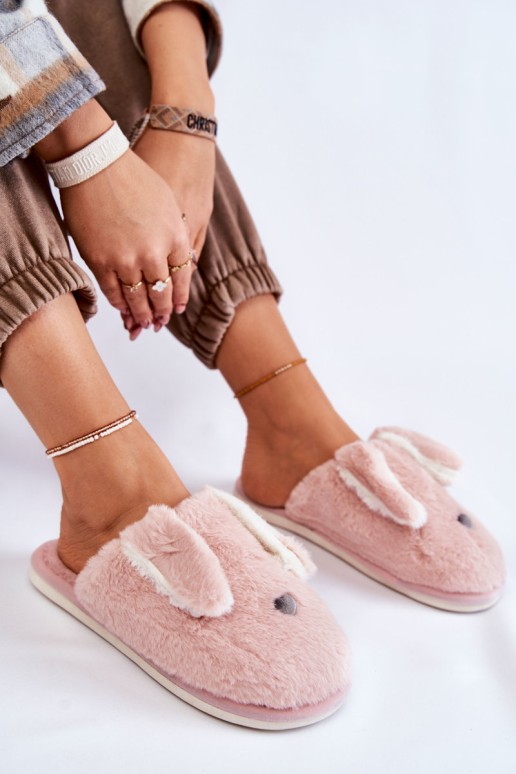 Women's Fur Slippers Light purple Remmi