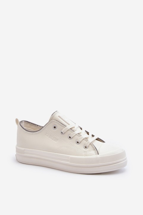 Women's Eco Leather Sneakers Big Star NN274847 White