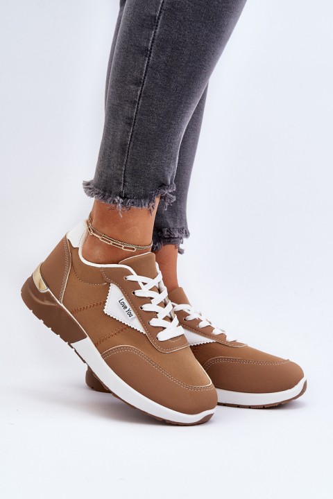 Women's Brown Sports Sneakers Vovella