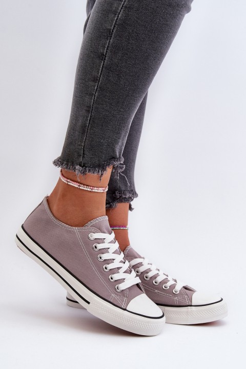 Women's Classic Low Grey Sneakers Caelira