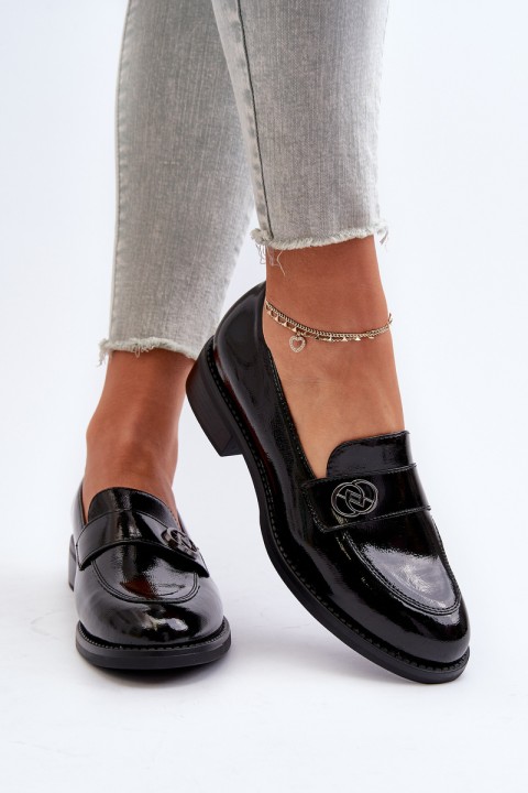 Black Patent Women's Loafers Dilhela