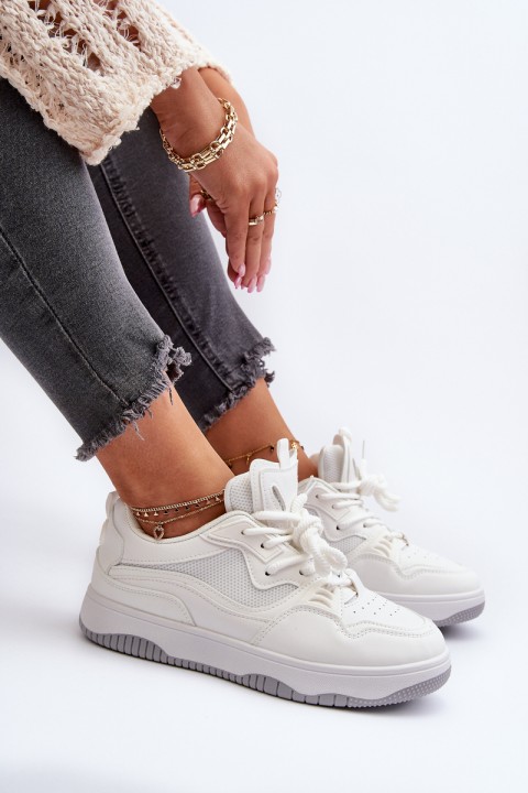 Women's Platform Sneakers White Etnaria