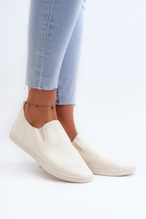 Women's Sneakers Slip-On Beige Lovinia