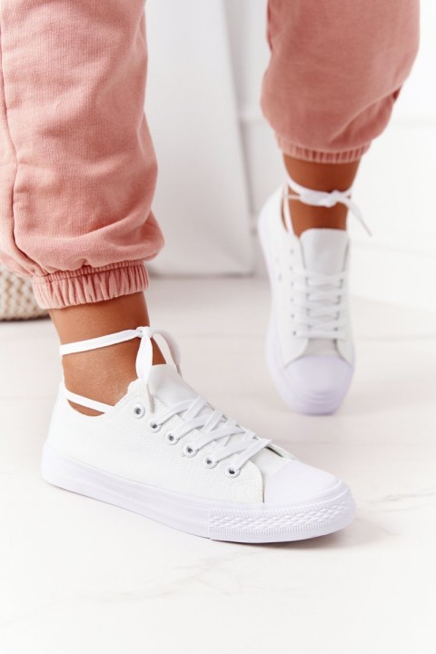 Classic Women's Sneakers White Omerta