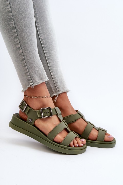 Scented Women's Sandals ZAXY NN285005 Green