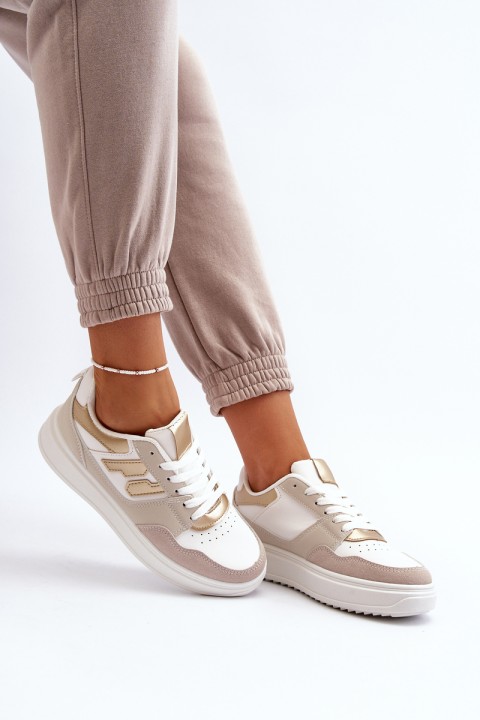 Women's Low Sneakers Beige Regines