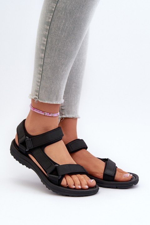 Lightweight Women's Black Sports Sandals Lumeria