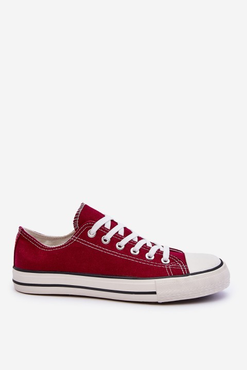 Classic Low Women's Sneakers Burgunde Vegas