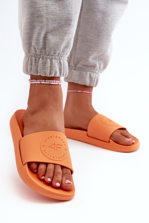 Women's Slides 4FMM00FFLIF045-70S Orange