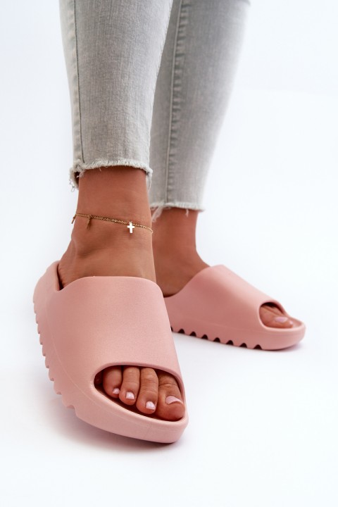 Stylish Platform Sandals in Pink Estella