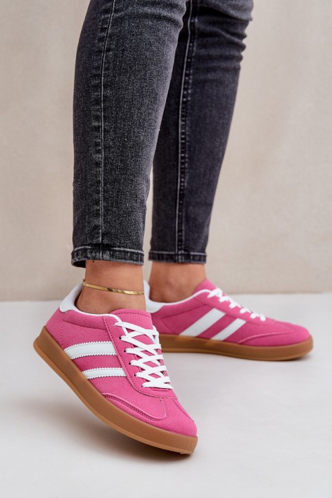 Women Low Sneakers Fuchsia Ennorwen